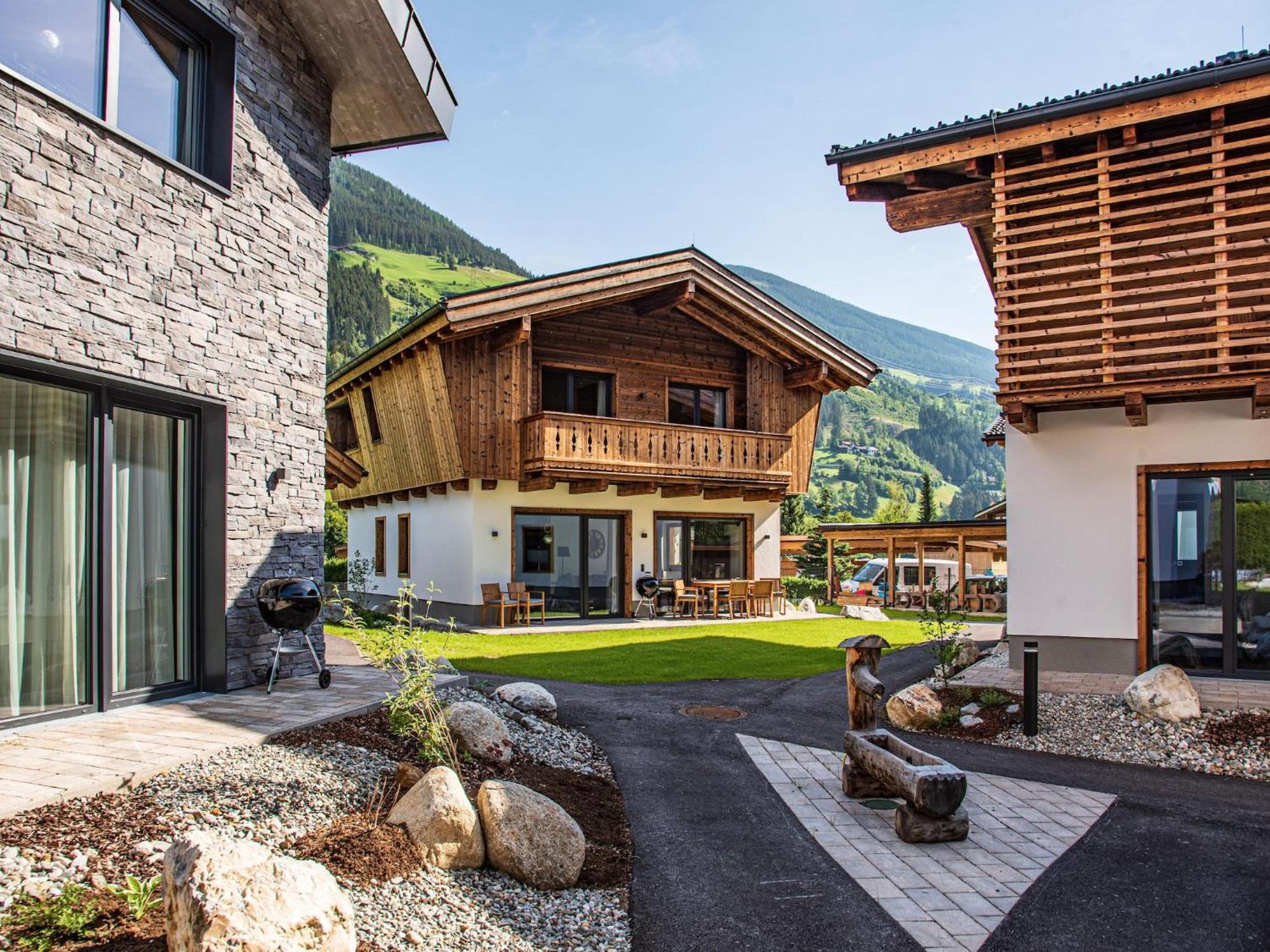 The Village Chalet Stone House Wald im Pinzgau Exteriör bild