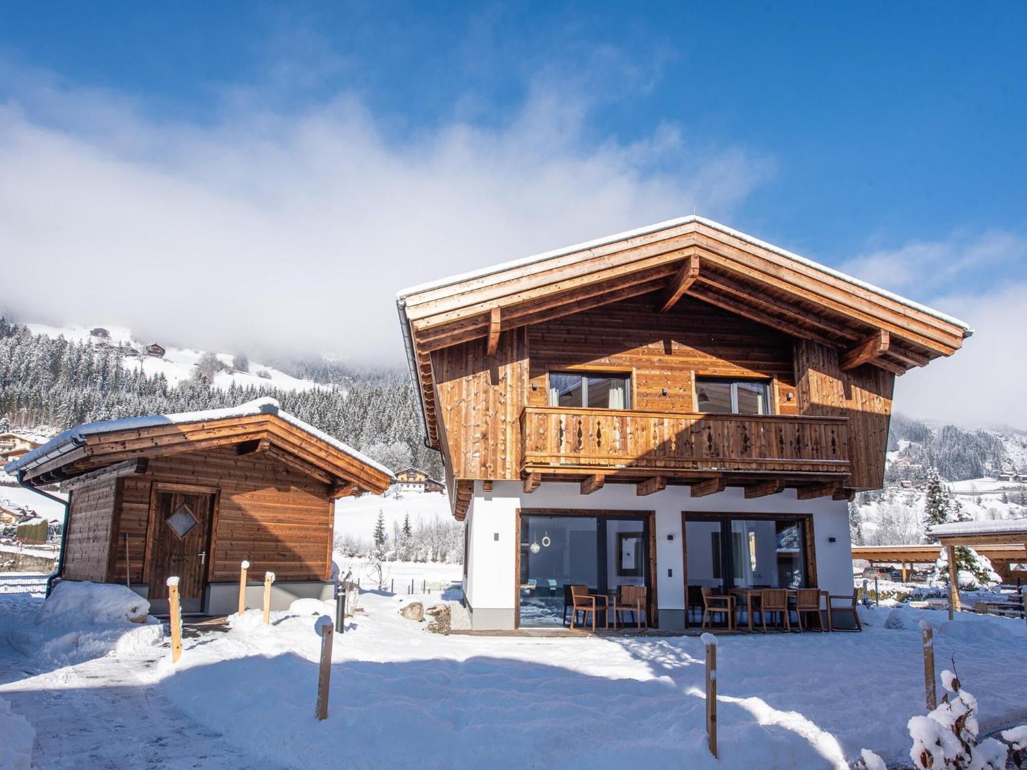 The Village Chalet Stone House Wald im Pinzgau Exteriör bild