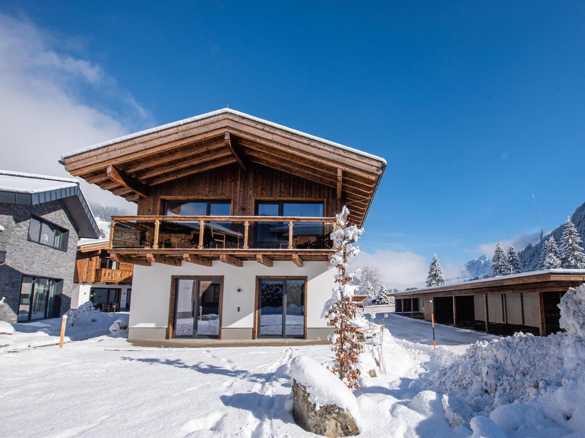 The Village Chalet Stone House Wald im Pinzgau Exteriör bild