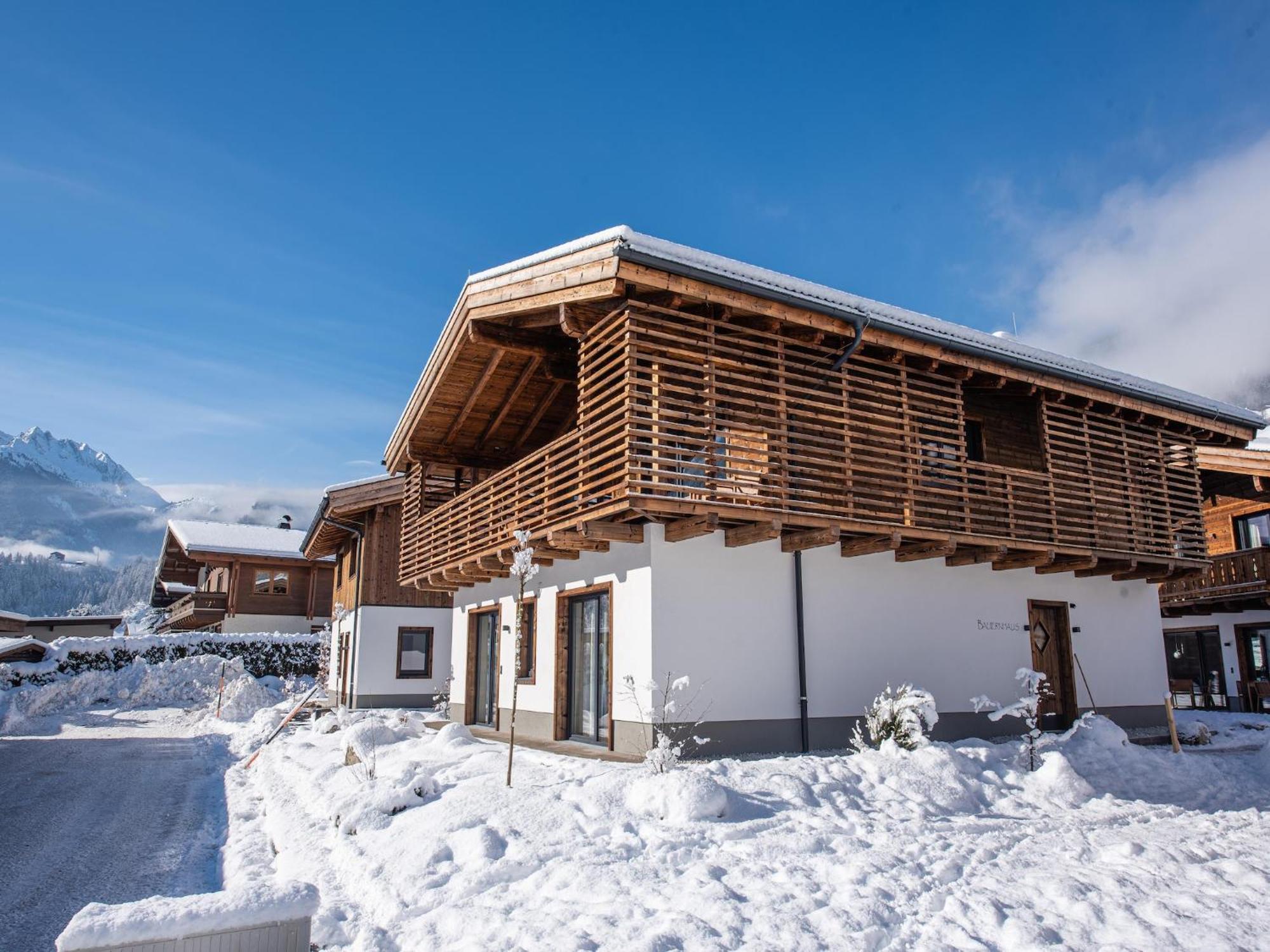 The Village Chalet Stone House Wald im Pinzgau Exteriör bild
