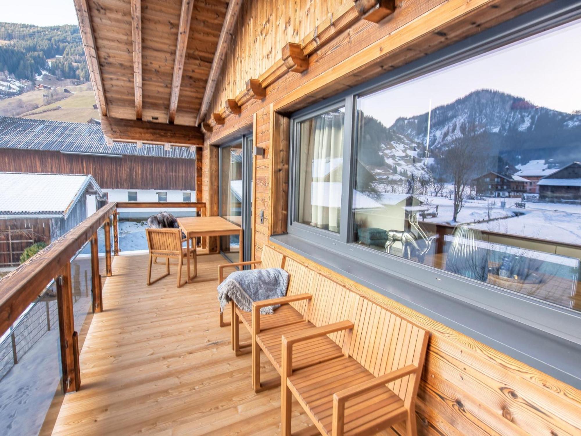 The Village Chalet Stone House Wald im Pinzgau Exteriör bild