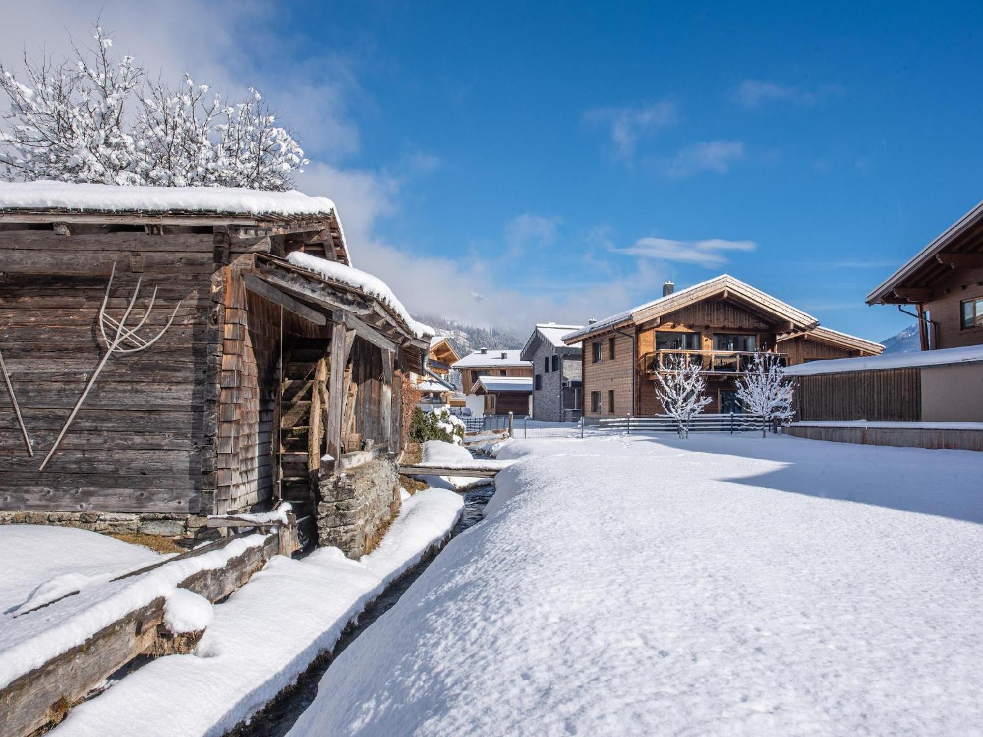 The Village Chalet Stone House Wald im Pinzgau Exteriör bild