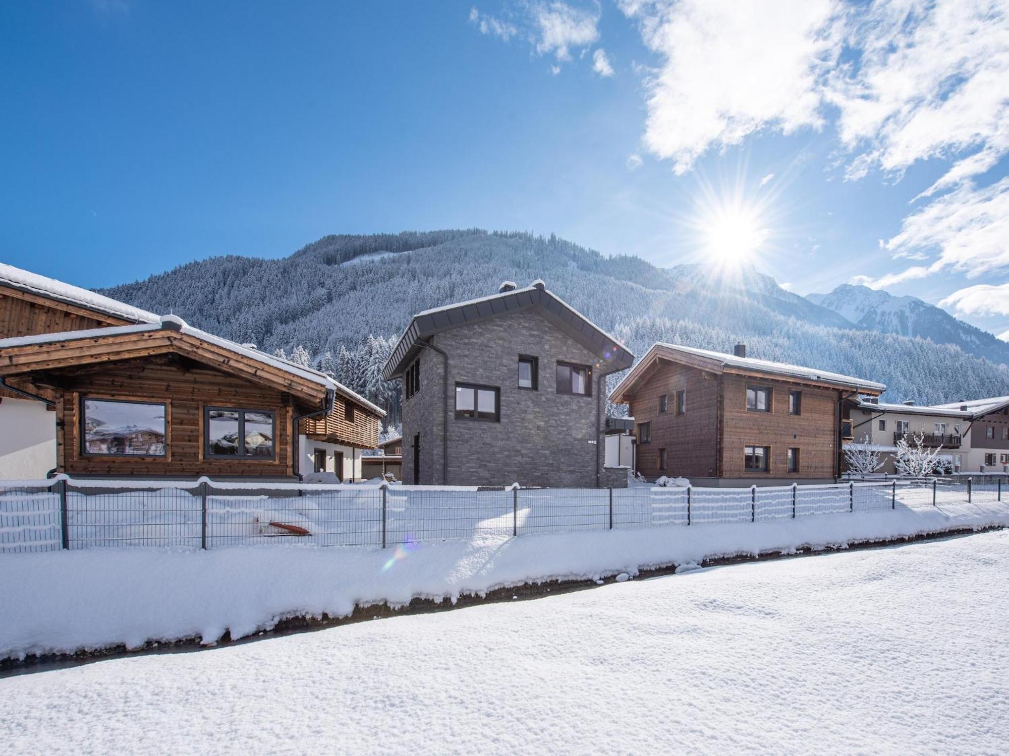The Village Chalet Stone House Wald im Pinzgau Exteriör bild