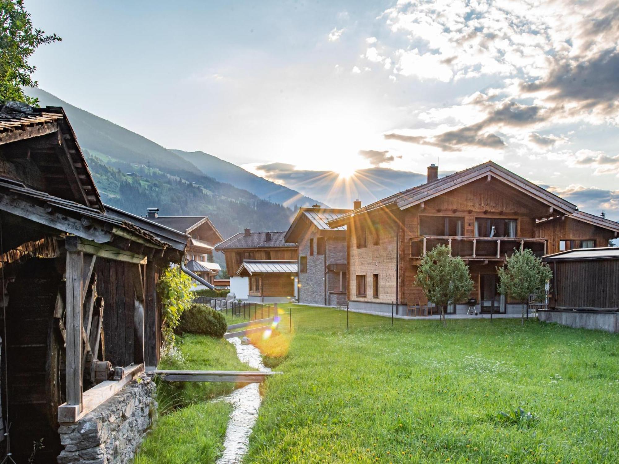 The Village Chalet Stone House Wald im Pinzgau Exteriör bild
